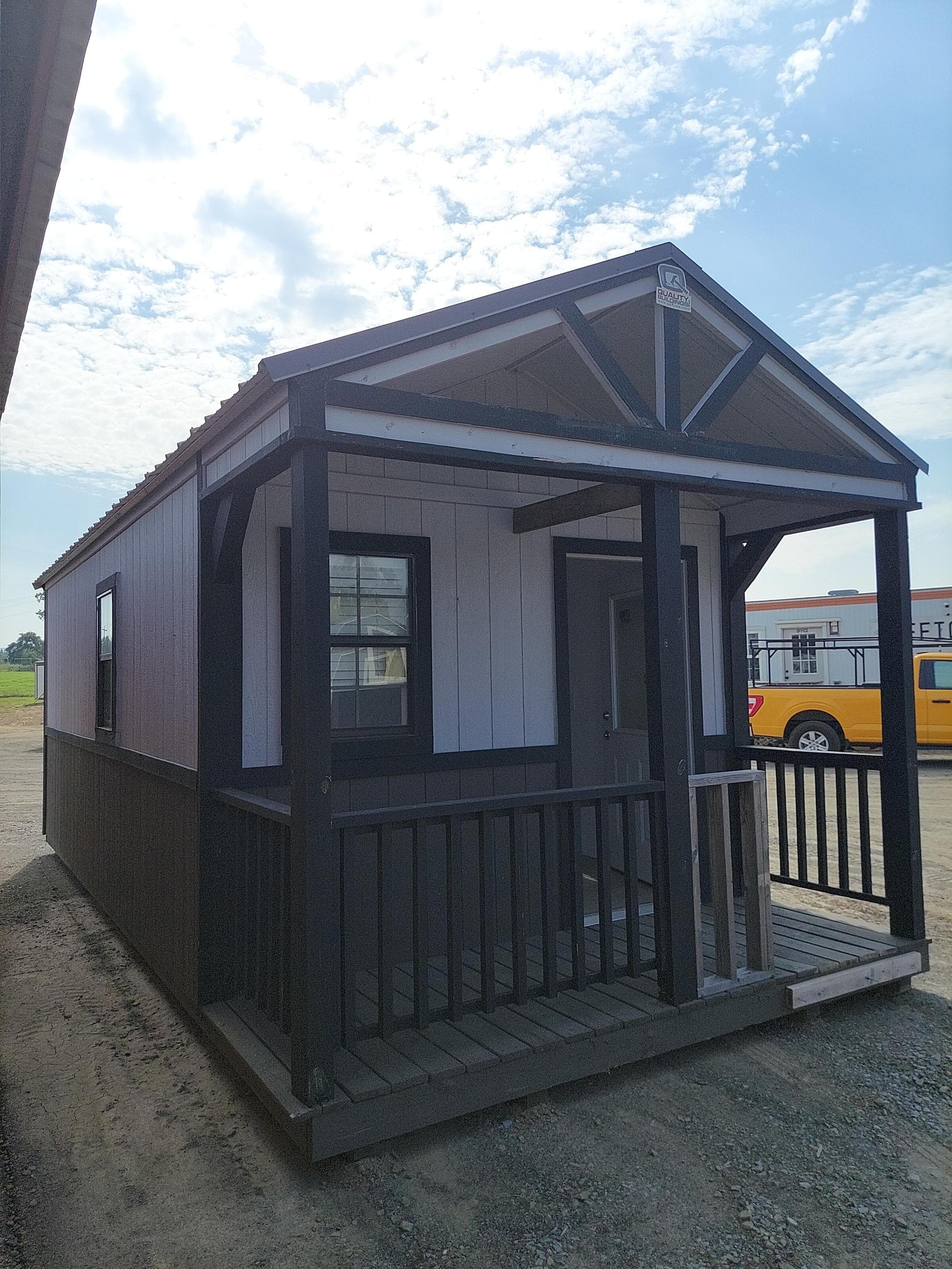 Open Porch Office/Cabin Gable