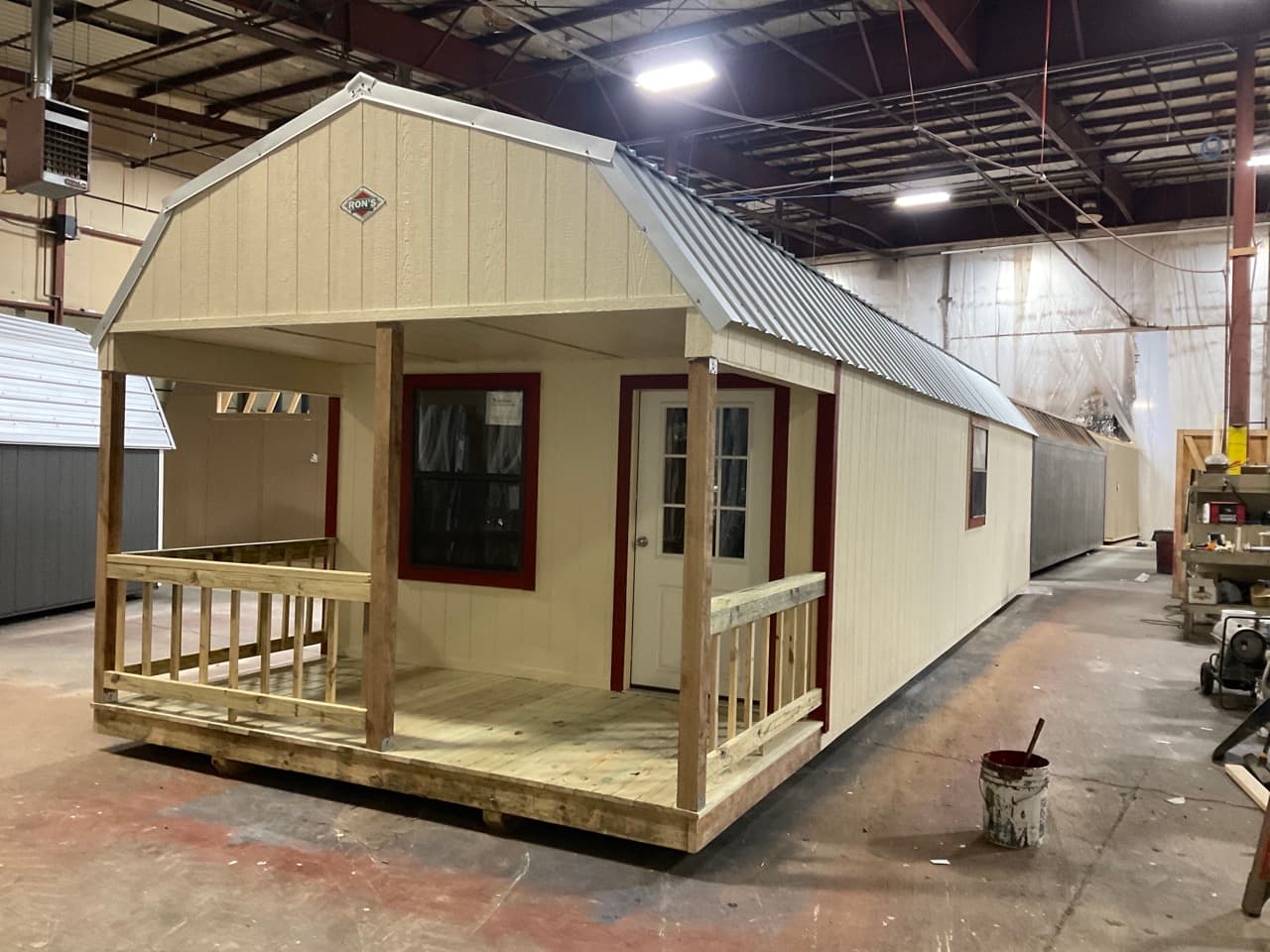 Deluxe Lofted Cabin Porch