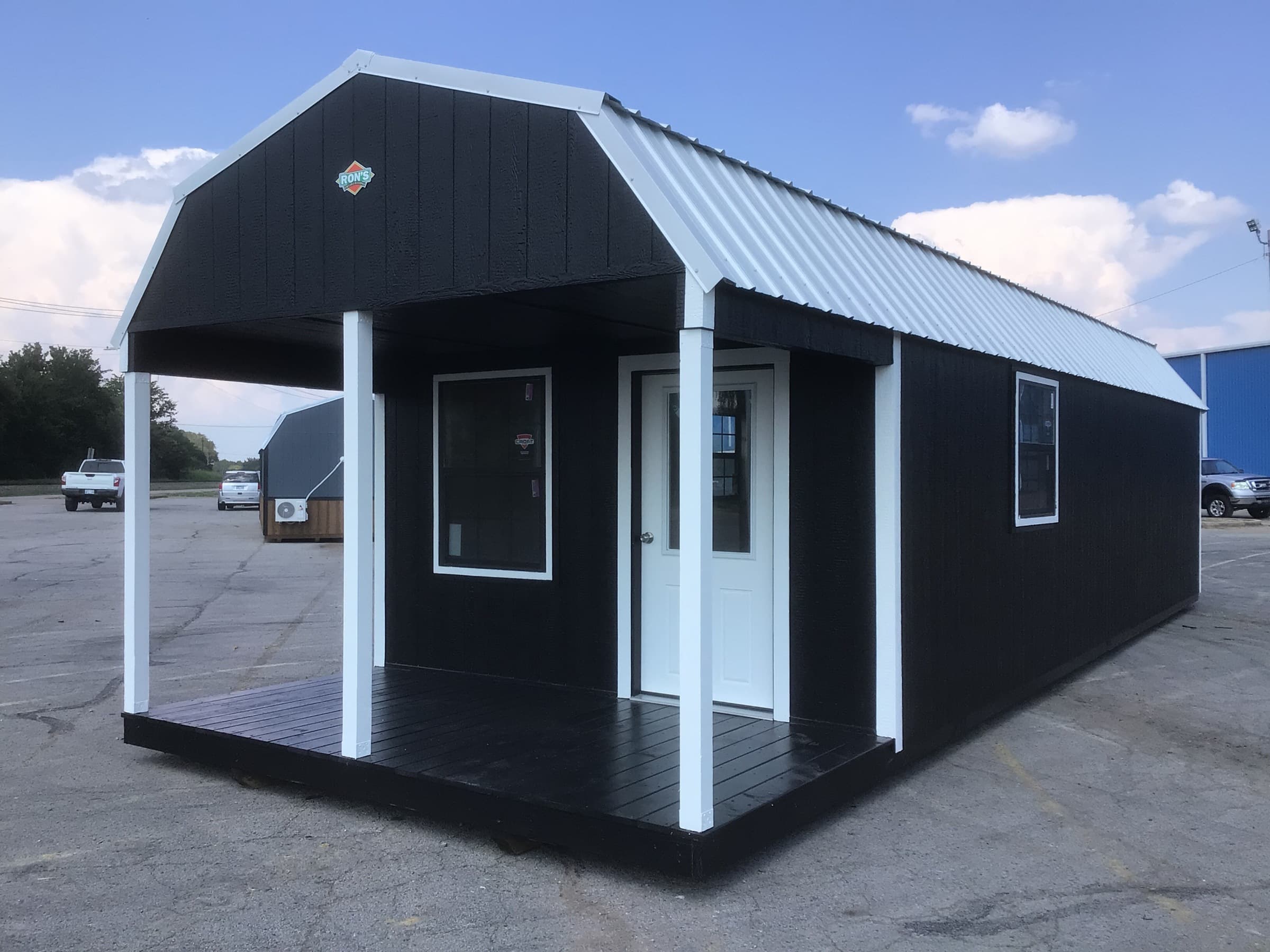 Deluxe Lofted Cabin Porch