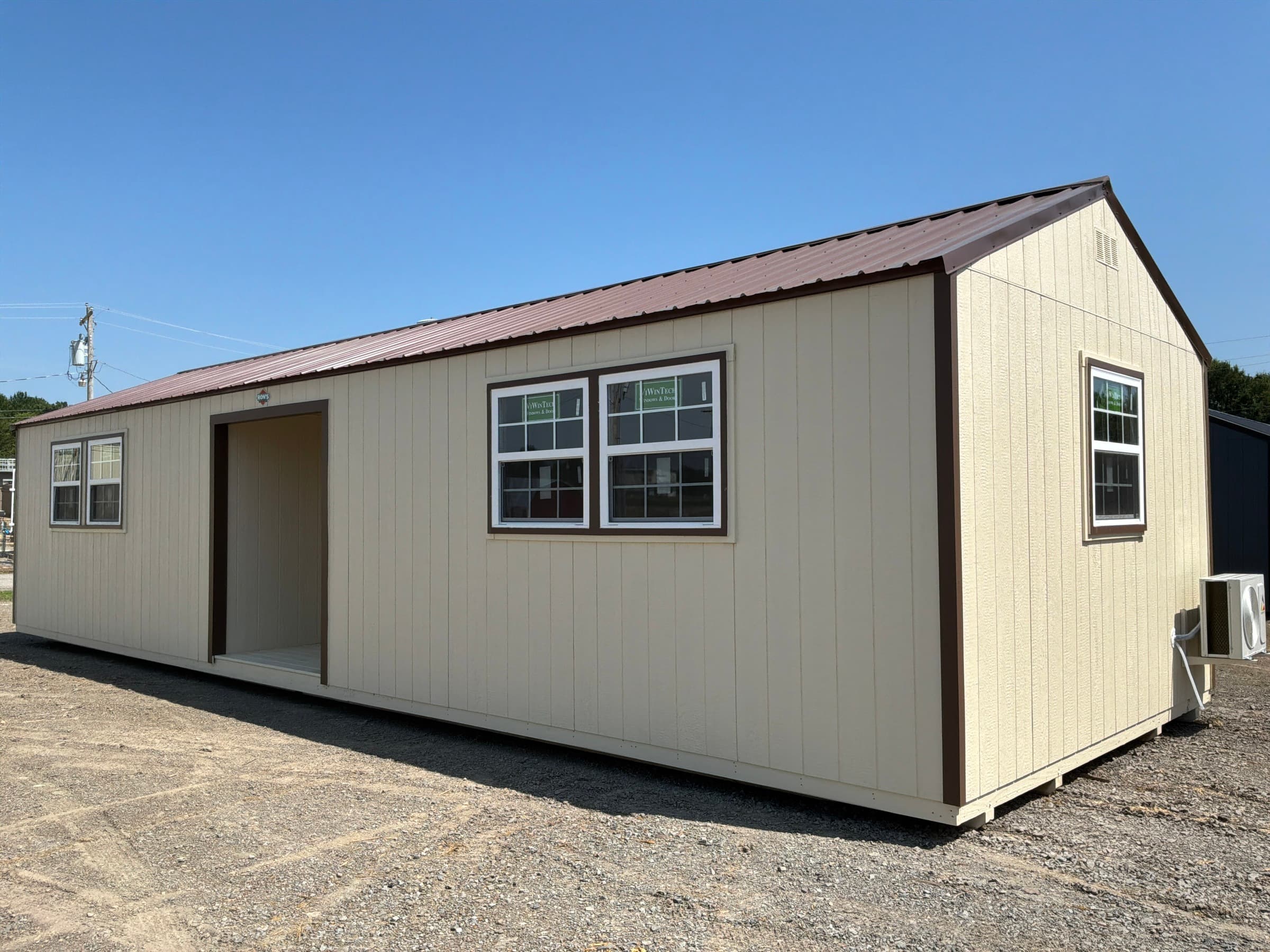 Side Entry Gable Cabin